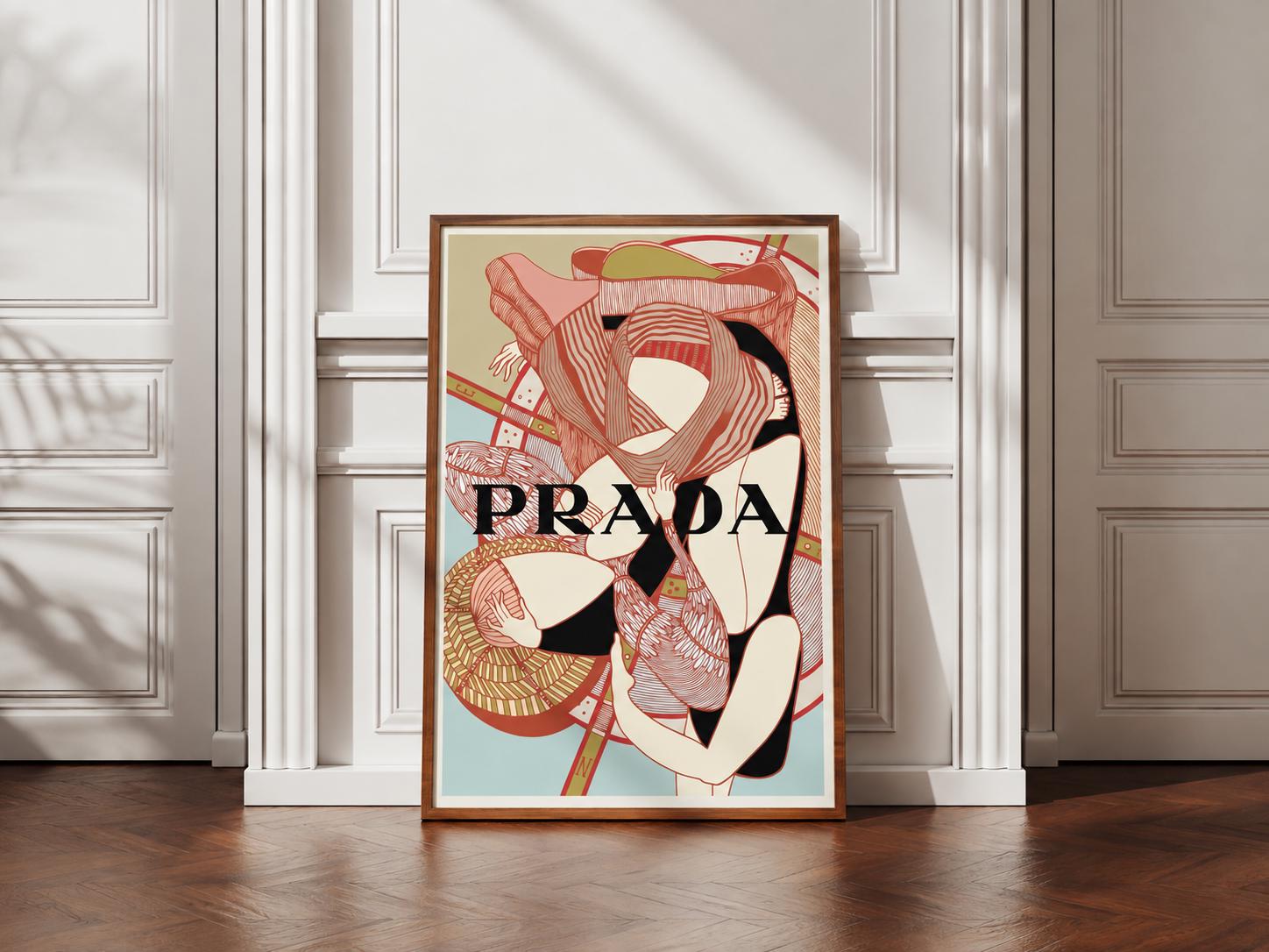 Prada Wall Art - Etsy