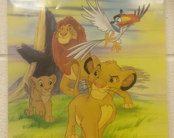 Disney Lion King poster ediciones beascoa  20in x 16in