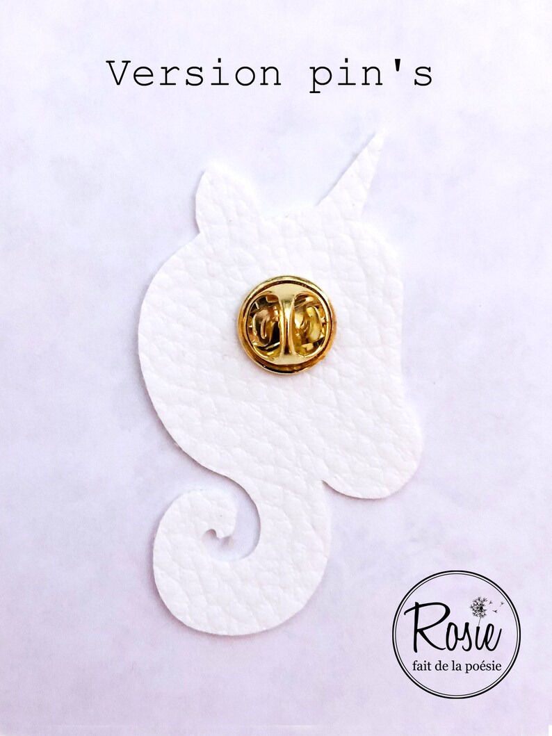 Broochpin/'s glitter unicorn NOMBREUX COLORIS