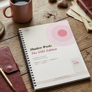 Shadow Work Journal PDF | SMS Style Prompts | Anxious Attachment & Inner Child Healing Printable