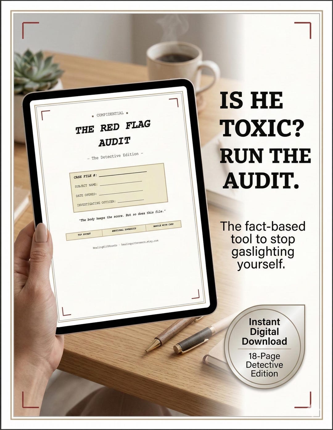 Is He Toxic? Safe Dating Journal | Dating Patterns | Relationship ...