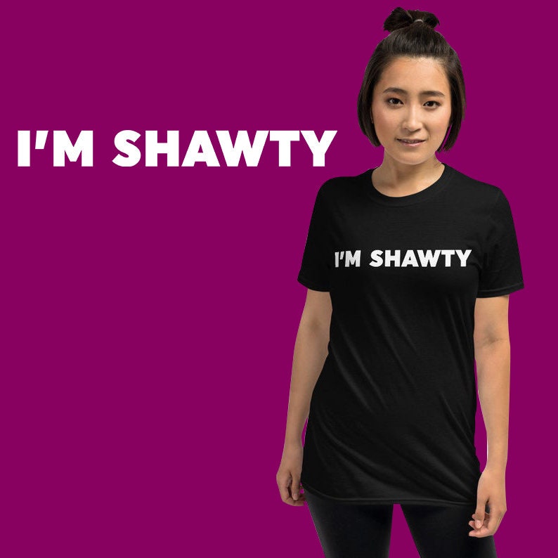 Shawty lil baddie girls saying gift' Women's Vintage T-Shirt