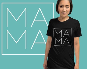 Mama T-Shirt - France | T-shirt Unisex | Cadeau maman | Maman bénie | Cadeau de la fête des Mères | Mama Outfit - France | Mama Design - France | Meilleure maman | Awesome Mama Chemise