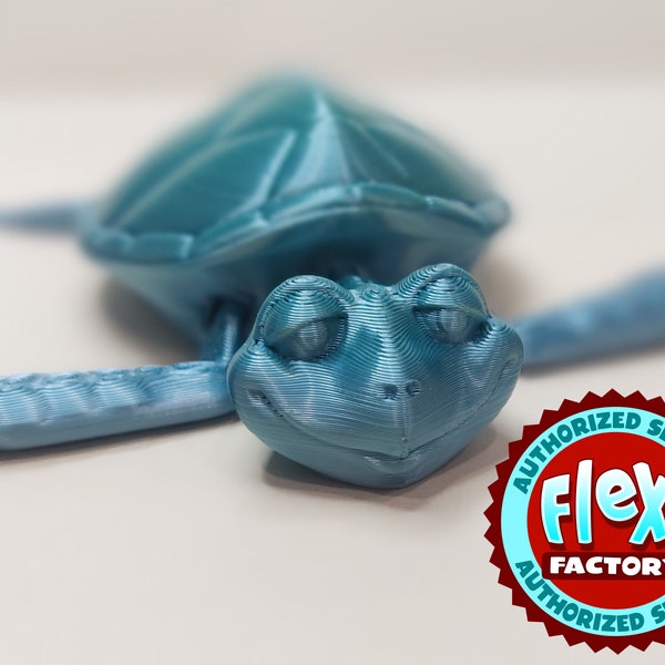 Flexi articulated sea turtle /  Fidget Toy / kids toy / turtle lover gift for her/ bath toy