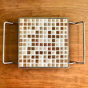 Mid-Century Modern Mosaic Tile Trivet