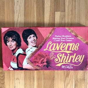 Vintage Laverne and Shirley Board Game, 1977