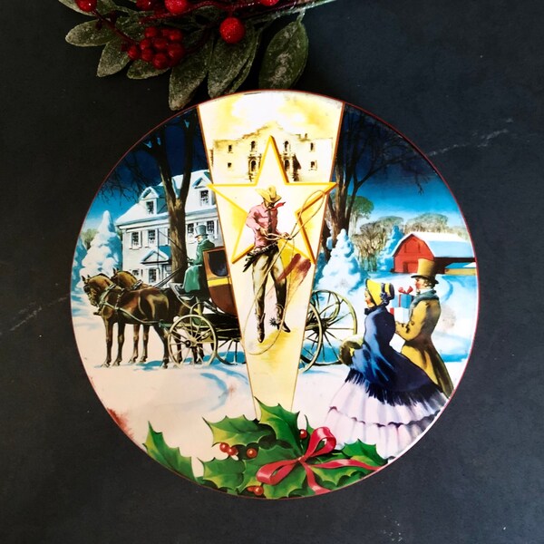 Vintage Fruitcake Tin, Collin Street Bakery