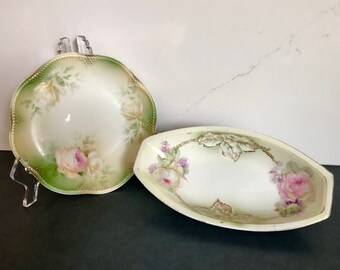 Antique Rose Dishes