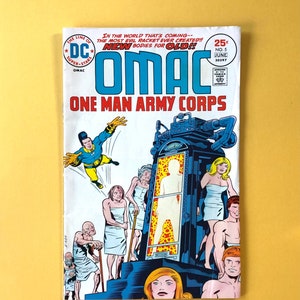 Vintage DC Comic Book “OMAC”: One Man Army Corps, Vol. 2, No. 5, June 1975