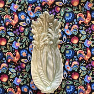 Ceramic Mid-Century Celery Serving Plate