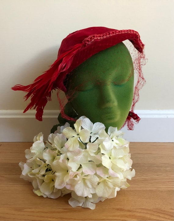 Gorgeous Vintage Hat Some gorgeous 1910s-1920s hats up on my Timelesstitanic eBay! main image 3