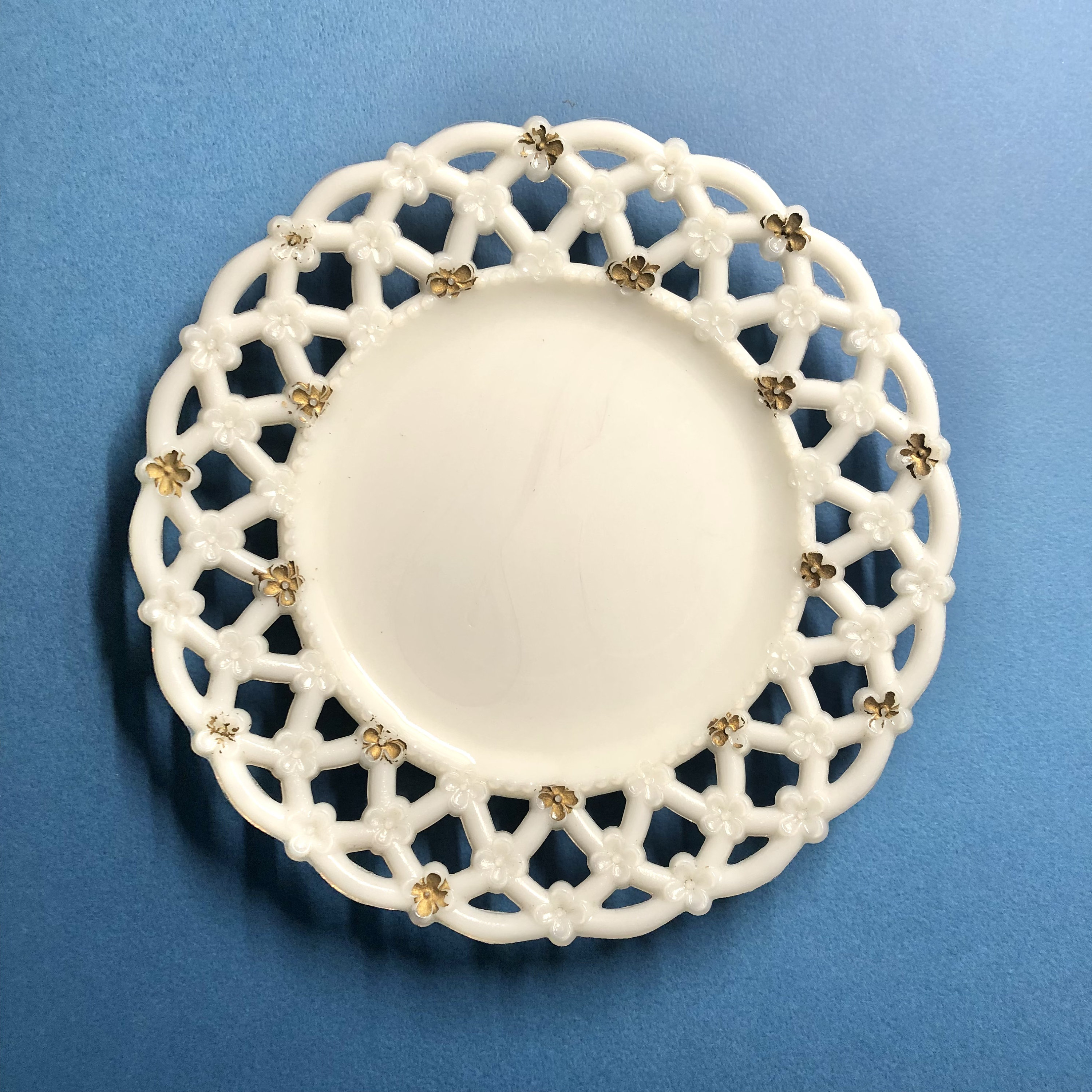 Westmoreland lattice vintage plate glass decor - Etsy 日本