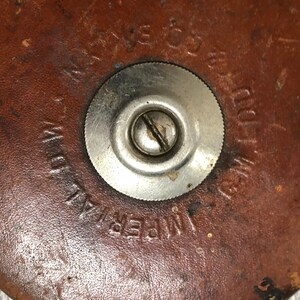 Antique Leather Covered Tape Measure image 7