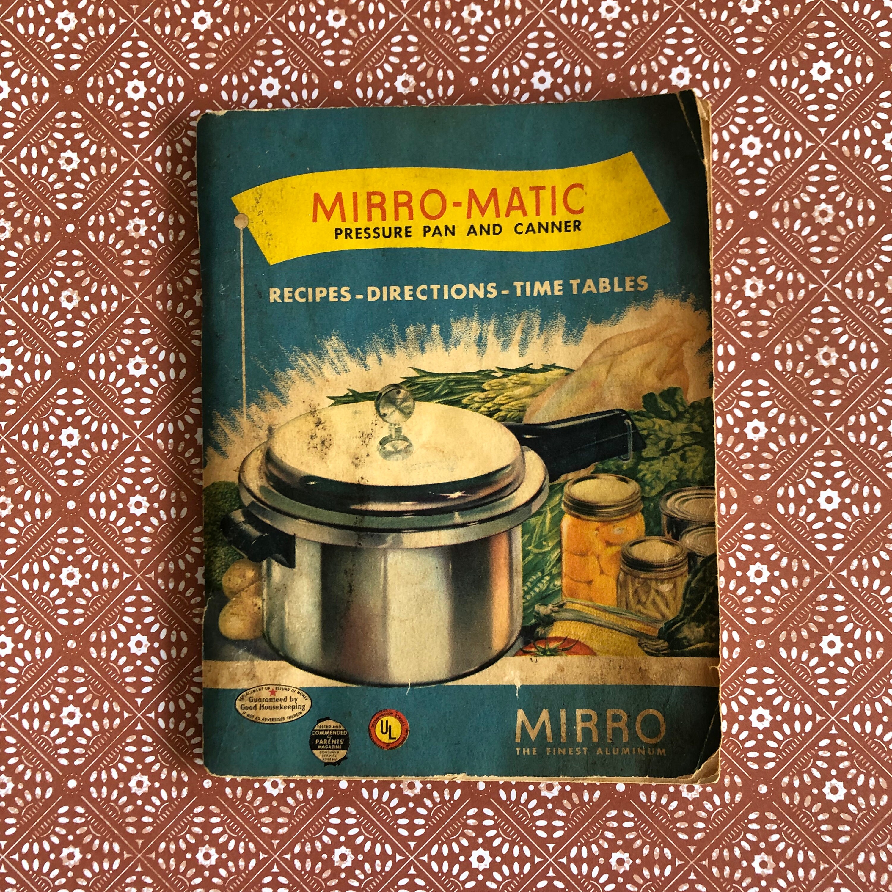 Vintage Mirro Matic Pressure Cooker 4 Quart – Ma and Pa's Attic ®