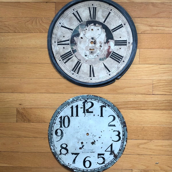 Antique Clock Face Etsy