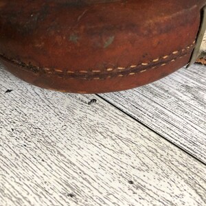 Antique Leather Covered Tape Measure image 8