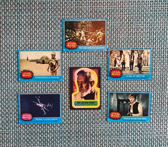 Vintage 1977 TOPPS Star Wars Collector Cards,  vous de choisir - Etsy  France