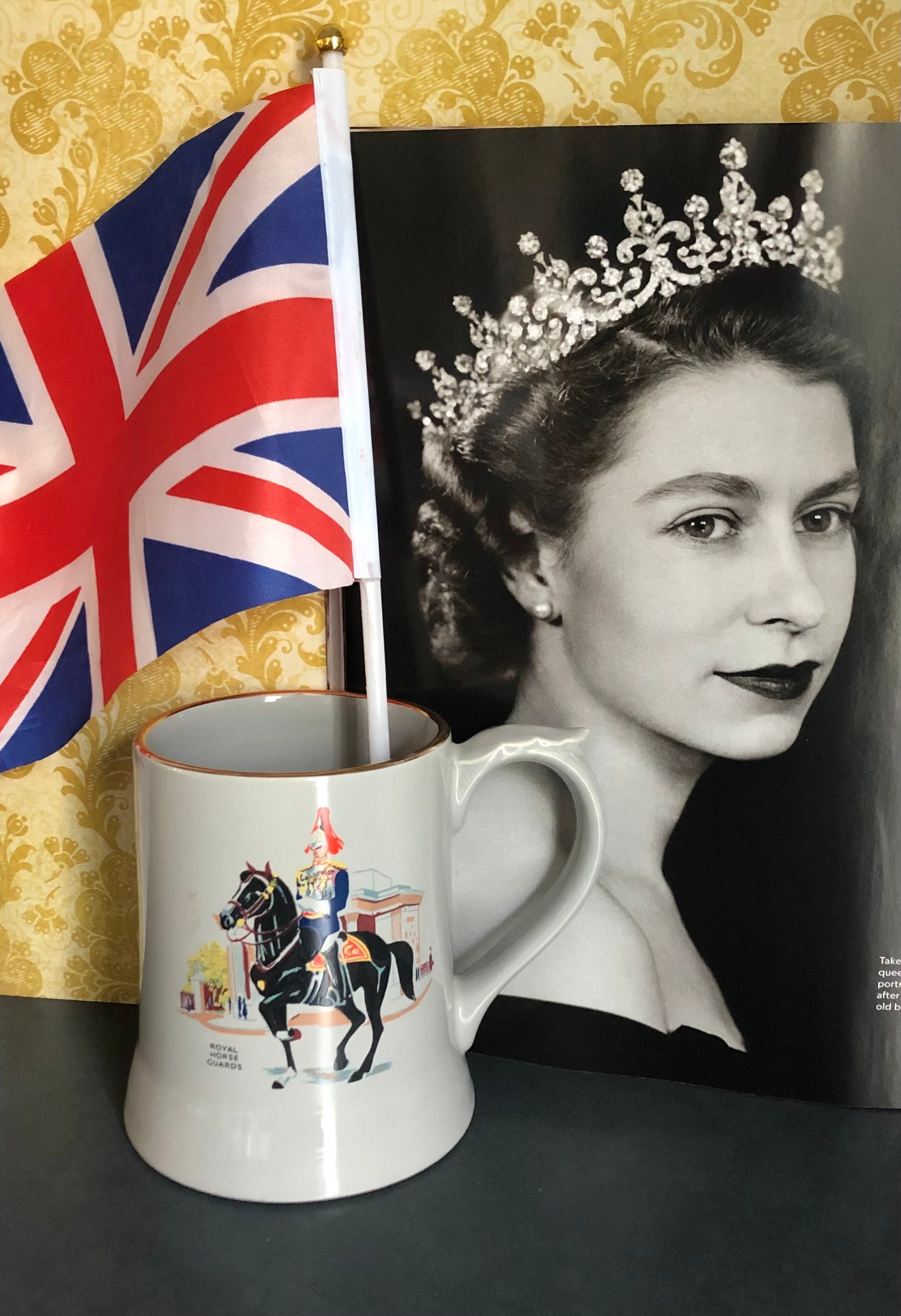 Vintage Royal Horse Guards Tankard Mug Wade Made in England Etsy