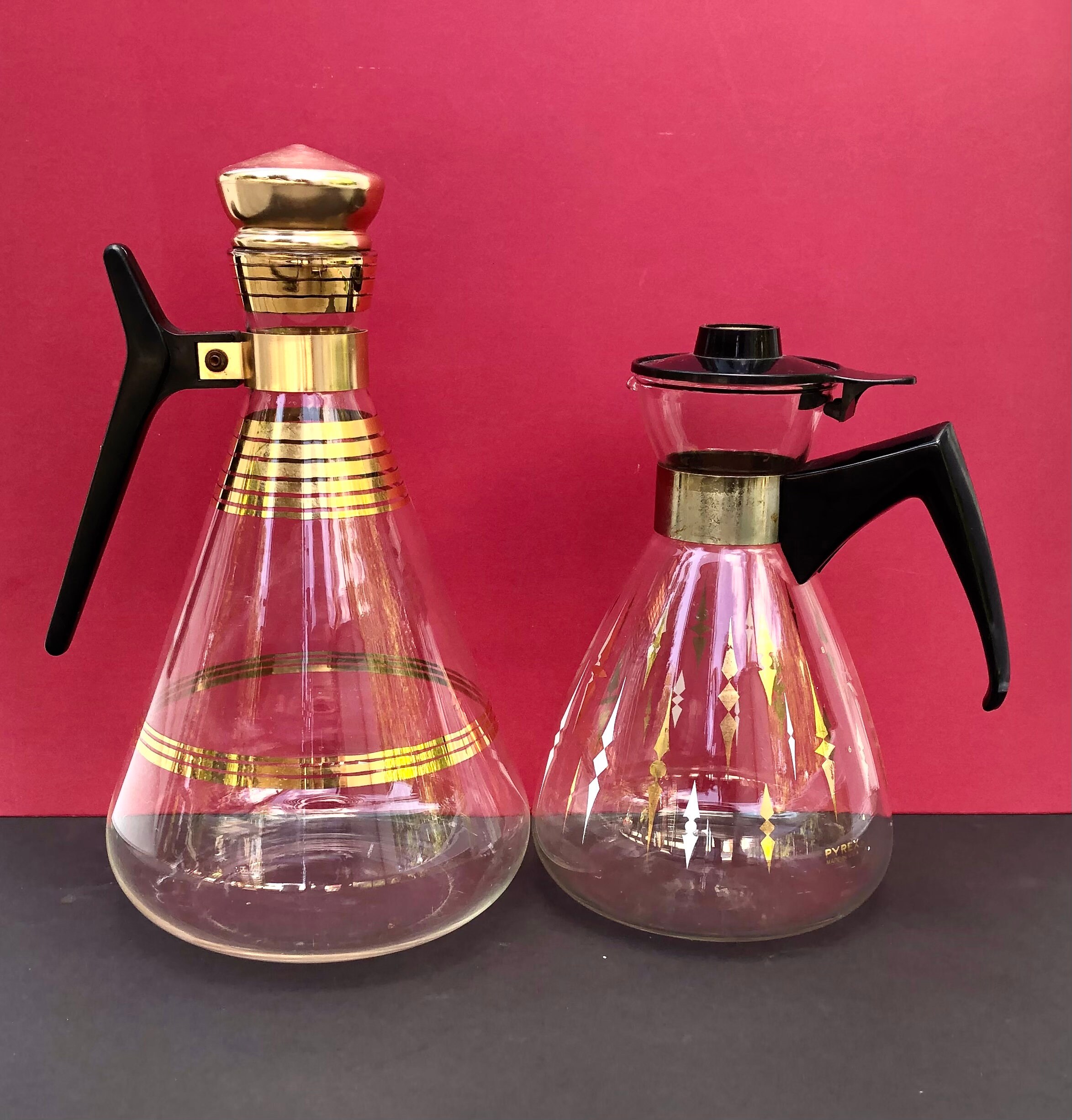 Atomic Age Coffee Carafes, Great 1950s and 60s Glass Coffee Carafes ...