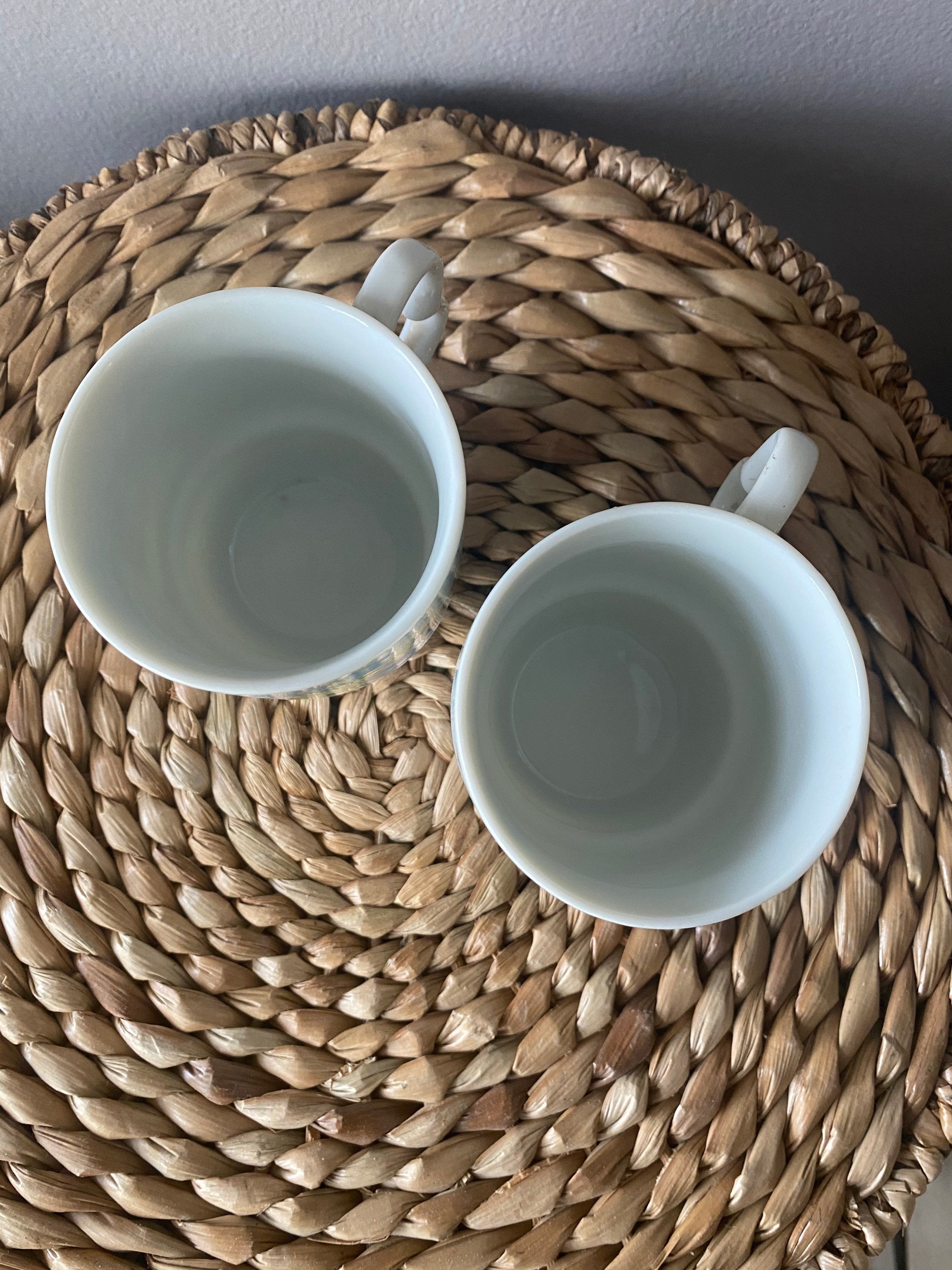 Vintage 1970s set of coffee cups Etsy