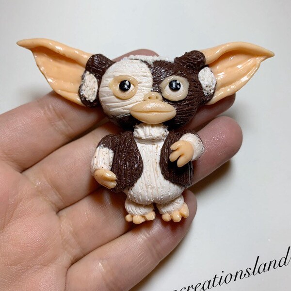 Aimant en argile polymère Gizmo Gremlins