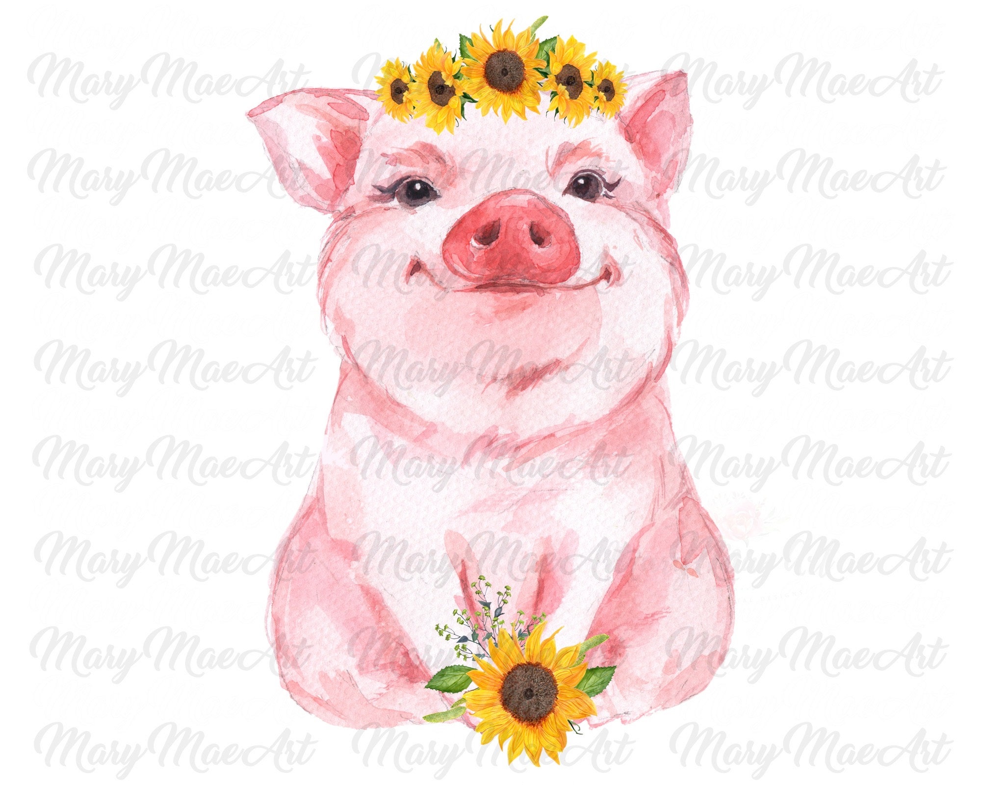 Clover the Sunflower Pig - Limited Edition