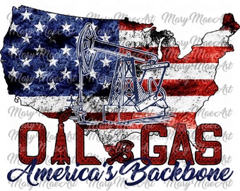 Petróleo y Gas, Pumpjack, Sublimación archivo png/Descarga Digital
