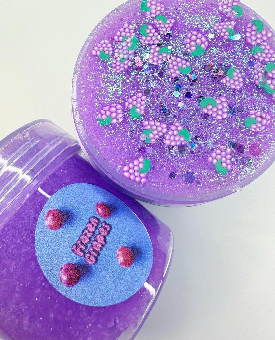 Frozen Grapes Scented 4oz Screw Top Icee Slime UK SELLER Etsy
