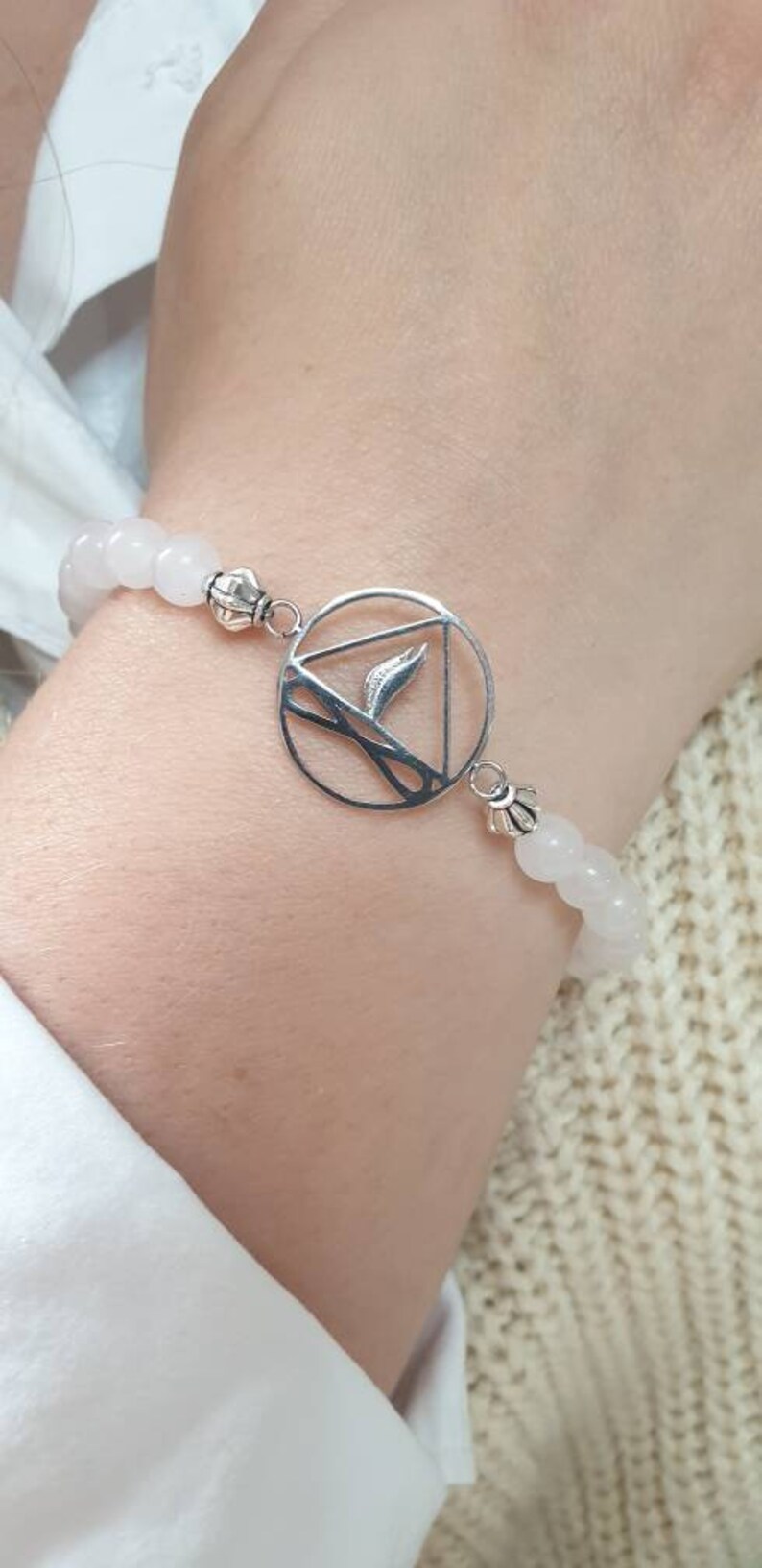 Danburite Twin Flame Healer Bracelet Etsy