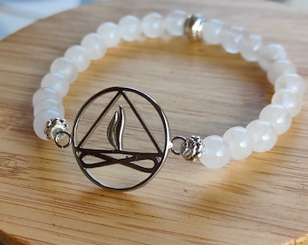 Danburite twin flame healer bracelet