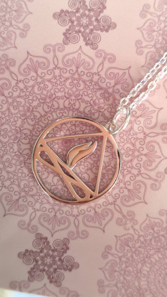 Twin flame deals symbol necklace