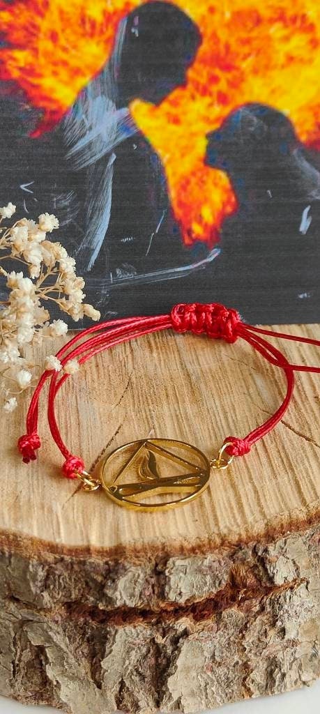 Twin Flames Bracelet, the Eternal Bond of Twin Flames (gold