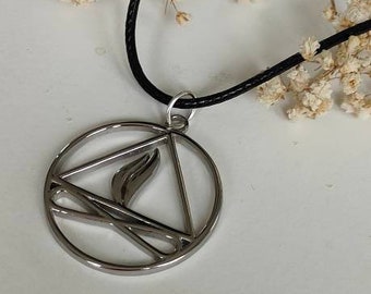 Twin flames necklaces. Twin flames symbol. twin flames gift. Sacred jewel. valentines day gift