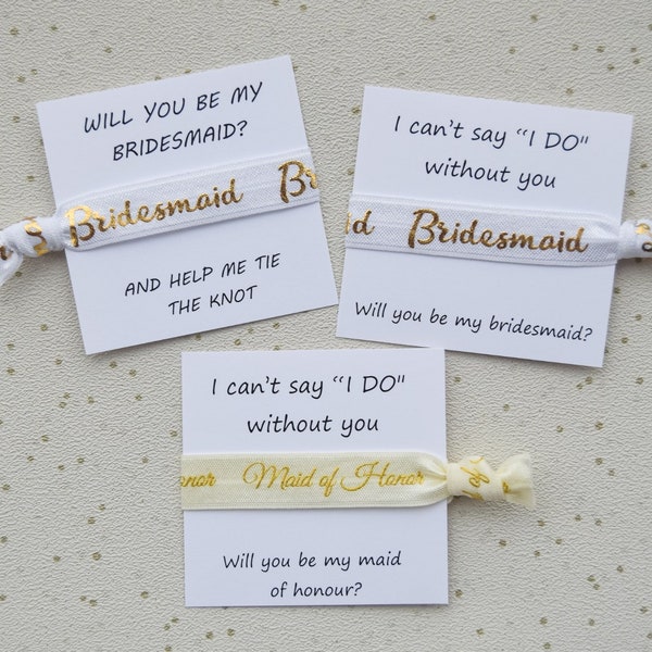 Asking Bridesmaid Etsy UK