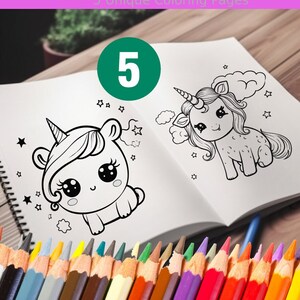 Unicorn BABY Coloring Pages, Unicorn Printables, Unicorn Games, Unicorn Activities, Printable Coloring Pages, Unicorn Party Birthday,DIGITAL