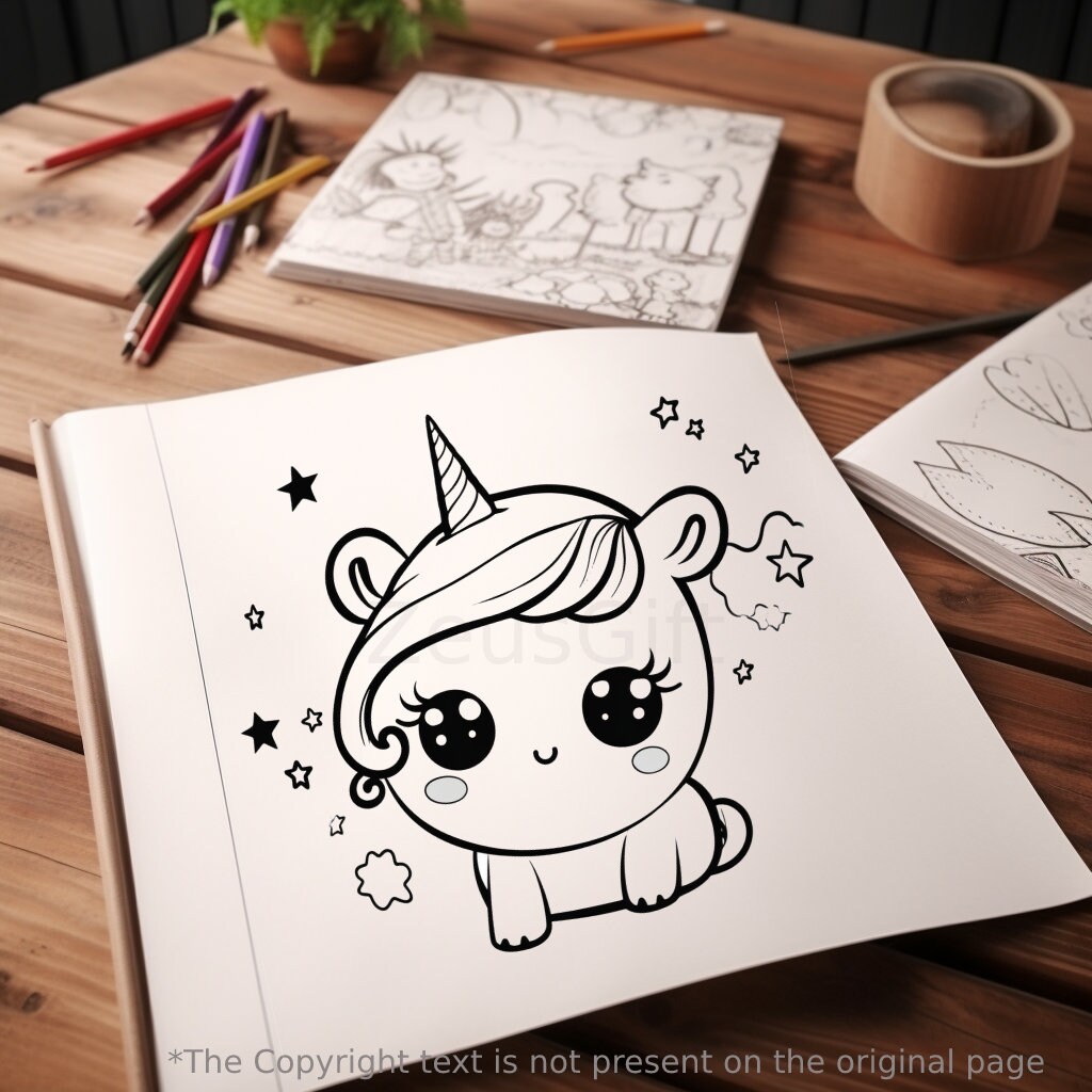 Unicorn BABY Coloring Pages, Unicorn Printables, Unicorn Games, Unicorn ...