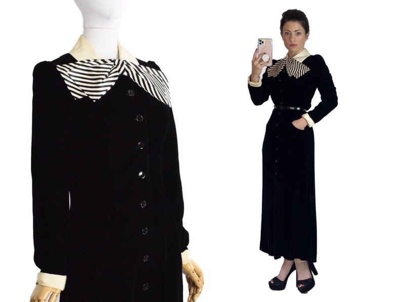 velvet frock dress