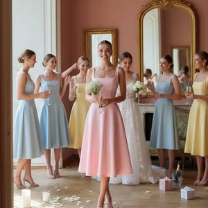 princess polly baby blue dress Corset icon @Charlotte Briar D’Alessio 💕💕 10 pink custom corset gowns for  @Chloé Rogers magical wedding 💕💕 main image 1