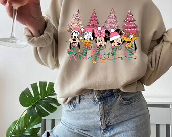 Maus und Freunde rosa Weihnachten