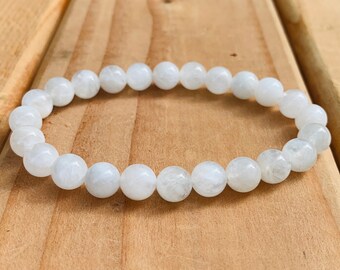 moonstone stretch bracelet