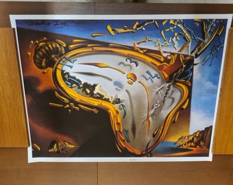 Salvador DaliEl Reloj BlandoOffset Lithographic PosterLicensed Print