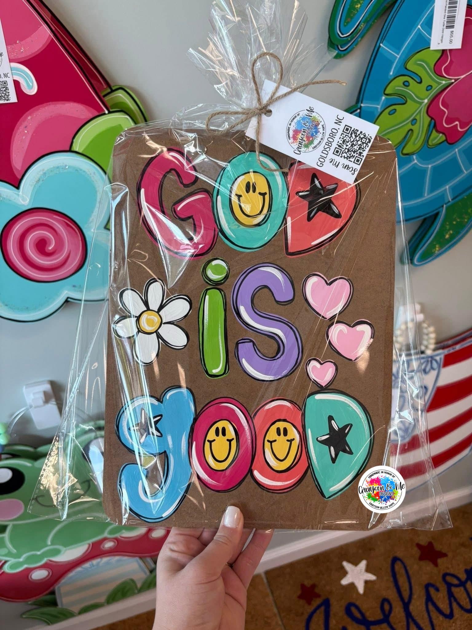 Hand-painted Custom God is Good Clipboard | Teacher Religious Gifts - Etsy