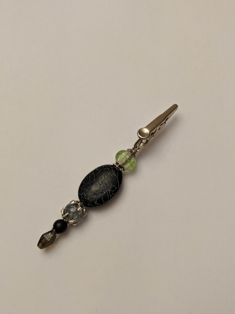 Cannabis Roach Clip Short Roach Clip Psychedelic color Etsy