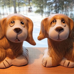 Vintage Sad Eyes Dogs - Etsy