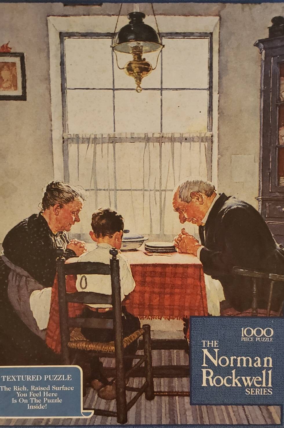 1990s Norman Rockwell 1000 Piece Jigsaw Puzzle 4868-1 Family Grace ...