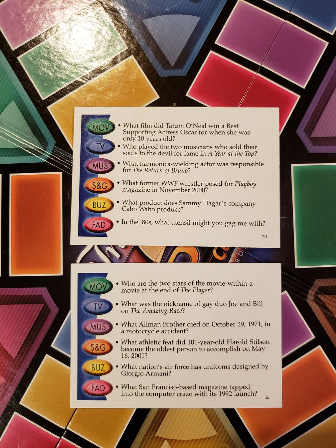 2003 Trivial Pursuit Pop Culture DVD Board Game Complete 3rd Etsy