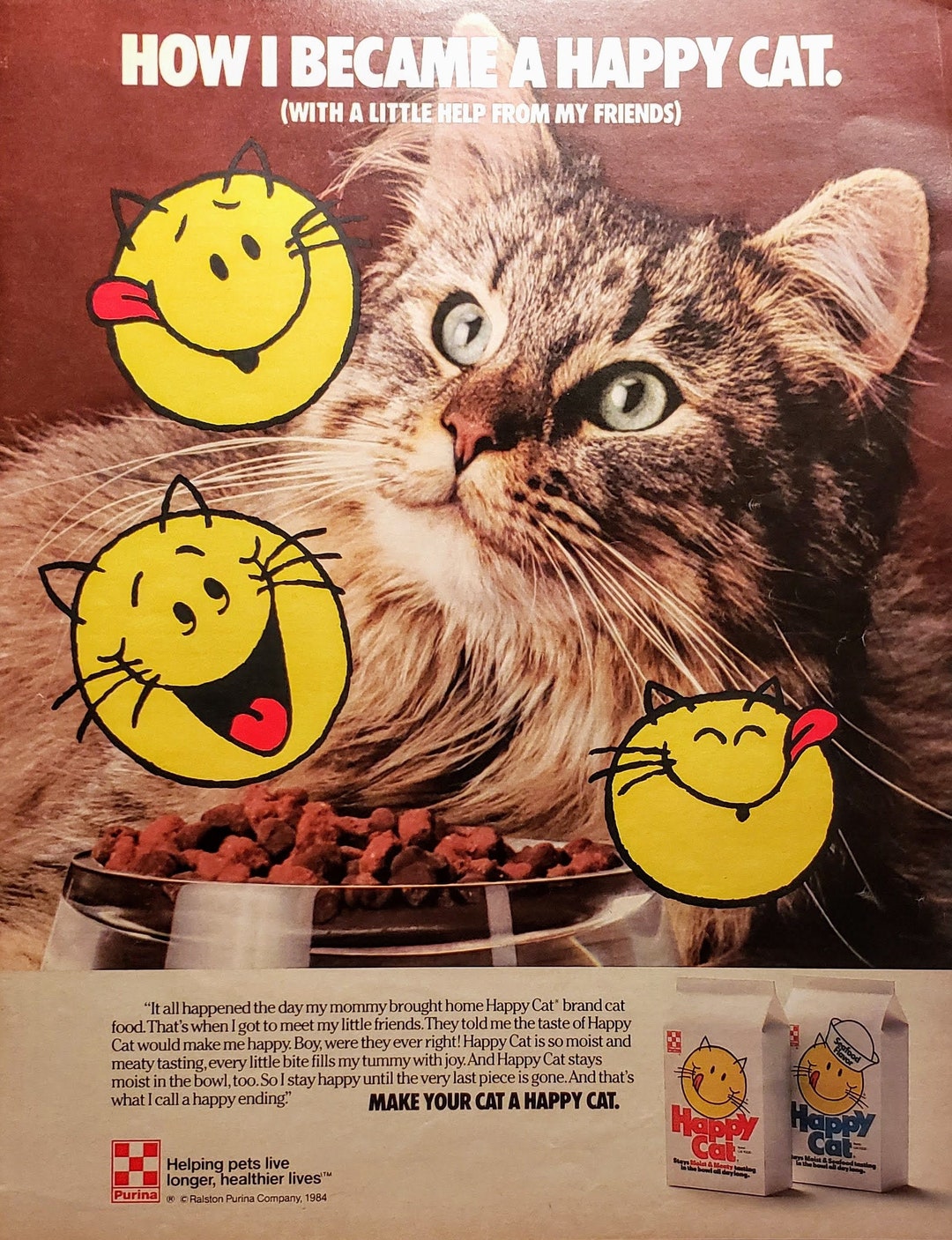 Old cat food commercials hot sale
