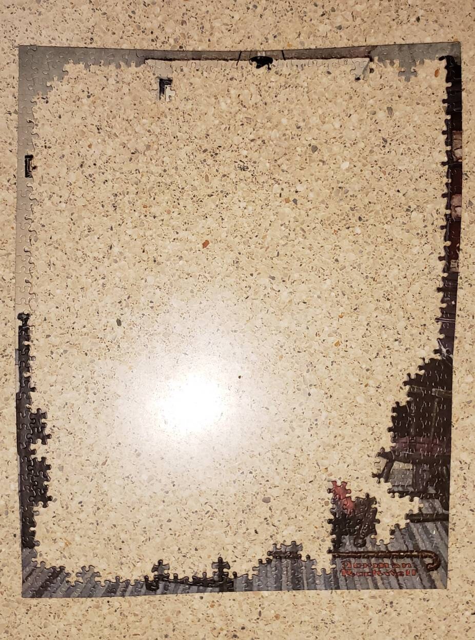1990s Norman Rockwell 1000 Piece Jigsaw Puzzle 4868-1 Family Grace ...