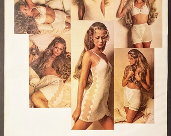 1969 Bali Lingerie Vintage Double Print Ads Set - 60s Fashion Models Bras  Slips Girdles Lingerie - Set of 2 Vintage Ads