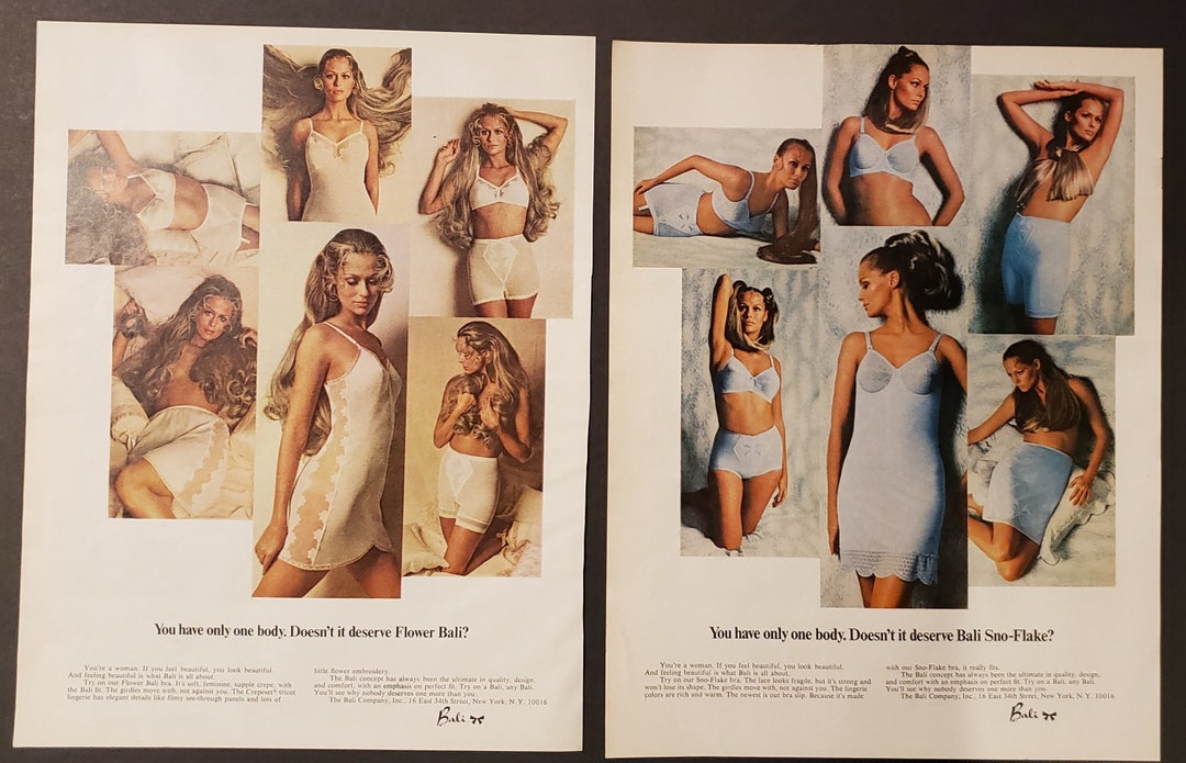 Bali bra vintage Full Page Print Ad October 1993 on eBid United
